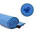 My Sky Yoga Towel, Yoga Mat Towel Non Slip 72”x24” Absorbent Microfiber Hand Towel for Vinyasa Hot Yoga Bikram