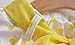 FEITONG Baby Girl Dot Flower Set Toddler Vest Clothing (100, Yellow)