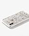 iPhone XS, iPhone X, SECRET GARDEN (gold) Cell Phone Case [Military Drop Test Certified] Protective Clear Case for Apple iPhone X, iPhone XS