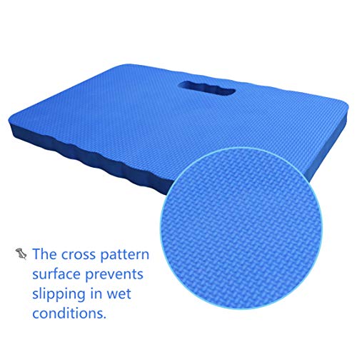 PHYEX 2 Pack Foam Kneeling Pad, Bath Kneeler for Baby Bath, Large Seat Cushion for Home Garden Patio Outdoor School Car Repair, 2 Pack 18”x11”x1” - Thumbnail 2