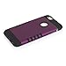 iPhone 6 Plus Case, oneCase 3-piece 3 in 1 Combo Hybrid High Impact Body Armor Hard PC & silicone Case Protective Cover for Apple iPhone 6 Plus 5.5 inch Screen with Screen protector (Purple/Black)