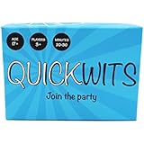 Quickwits Party Card Game -- A Fun and Social Adult Game