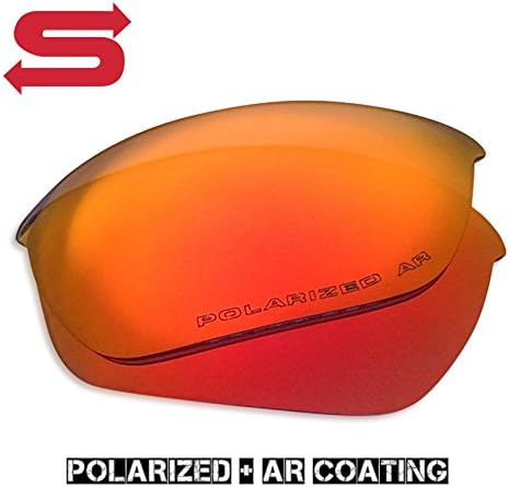 RED Oakley Half Jacket 2.0 Lenses POLARIZED by Lens Swap. QUALITY &amp; FITS PERFECTLY