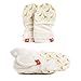 Baby Booties & Mittens Bundle, Adjustable Soft & Secure (0-3 Months, Giraffe)