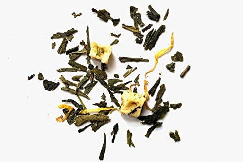 Beantown Tea & SpicesApricot Green Tea. Gourmet Loose Leaf Green Tea. 100% Natural. (4 oz. (50 Servings))