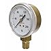 Uniweld G4S Gauge with 0-200 PSI and 1/4-Inch NPT Bottom Mount Gold Steel Case, 2-Inch