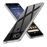 AVIDET Google Pixel 3a XL Case, Anti-Scratch Clear Back Shock-Absorption Bumper Cover for Google Pixel 3a XL (Clear)