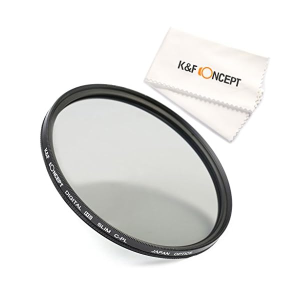 K&F Concept 82mm Ultra Violet Filter Slim Multi Coated CPL Zirkular Polarizing Glas Filter für Nikon Canon Kamera mit… – Bild 8