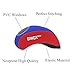 GIWOX Golf Iron Covers Neoprene Golf Club headcovers, PVC Windows Golf Club Case (Set of 10,Blue Red)