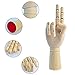 Mannequin Hand - Yookat Wood Art Mannequin Hand Model - Perfect for Drawing, Sketch, etc.(Male Hand)