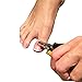 Cuticle Nipper - Maximum Comfort Grips - Half Jaw - Izy Trends Cute Nipps 2.0 - Salon Quality Cuticle Remover And Cutter - Stainless Steel Cuticle Nippers