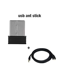 USB ANT+ Stick un adaptador para Zwift, Garmin, Suunto, TacX, Bkool, PerfPRO Studio, CycleOps, TrainerRoad para actualizar el entrenamiento de bicicleta, compatible con Garmin Forerunner 310XT 405 410 610 910XT CYCPLUS U2