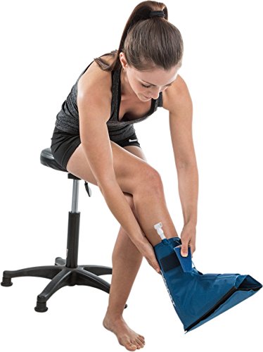 image for Aircast Cryo/Cuff Cold Therapy: Ankle Cryo/Cuff with Non-Motorized (Gr