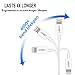 iPhone Charger CYRIFT 3.3Feet (1meter) 8pin Lightning USB Cable Charger for iPhone 7/6s/6 Plus/6/5s/5c/5/ iPod 7/iPad Mini/Mini 2/Mini 3/iPad 4/iPad Air/iPad Air 2 White