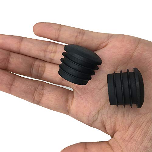 40 Pack 1 Inch Round Plastic Plug, Pipe Tubing End Cap, Durable Chair Glide and Avoid Noise Protector - Thumbnail 4