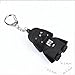 Black Knight Darth Vader Cartoon LED Keychain with Sound Key Ring Pendant Toy