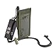 OneTigris Tactical ID Card Holder Hook & Loop Patch Badge Holder Neck Lanyard Key Ring and Credit Card Organizer (RangerGreen)