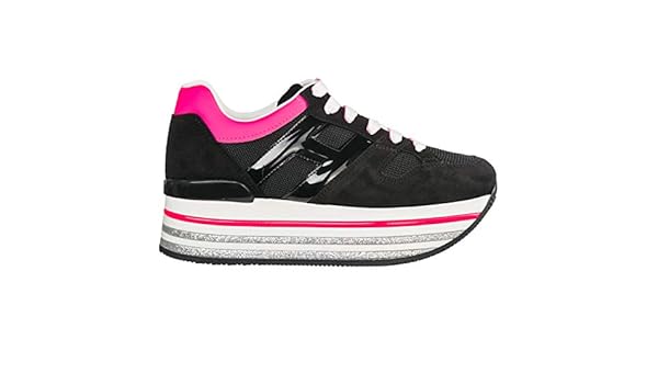 hogan wedge sneakers