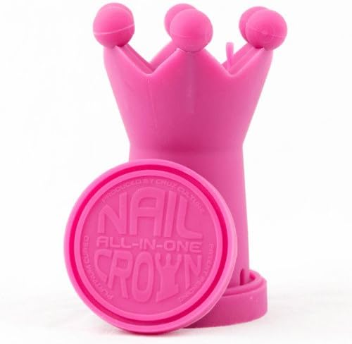 CRUZ CULTURE NAIL CROWN ORIGINAL COLOR CHANGING - PINK (FREE METAL DAB TOOL SCOPPER &amp; NEEDLE POINT 4.5")