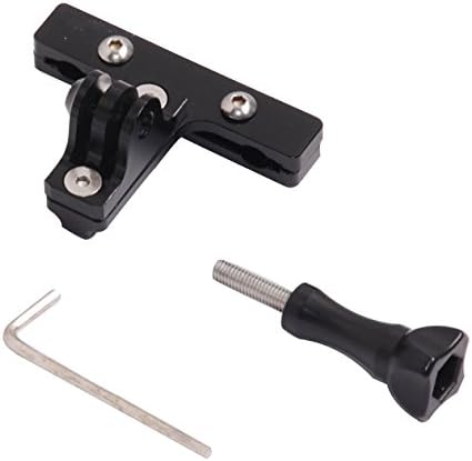 Tritop Racing Cycling Seat Saddle Rail Clamp Aluminum Mount For Gopro Hero 4, Black, Silver Hero+, 3+,3, 2, 1 With Wrench Tool