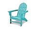 Polywood Vineyard Adirondack Chair, Aruba
