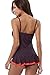 Sociala Women's Polka Dot One Piece Swimsuit with Skirt Swimdress Bathing Suit