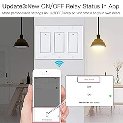 MoesGo WiFi Wall Push Button Smart Light