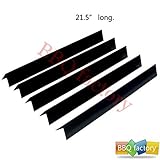bbq factory® JPX35 JPX34 Replacement Porcelain Steel Flavorizer Bars / Heat Plate, Set of 5, 21.5