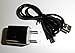 AC HOME 110V POWER ADAPTER CHARGER FOR THE UNIDEN BC75XLT, BC125AT, BCD325P2, BCD436HP, and HOME PATROL 2 RADIO SCANNERS - Includes charging cable