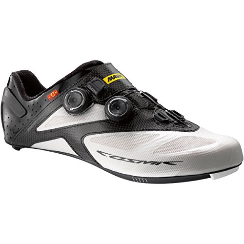 Mavic Cosmic Ultimate II Shoe - Men's White/Black, US 10.0/UK 9.5