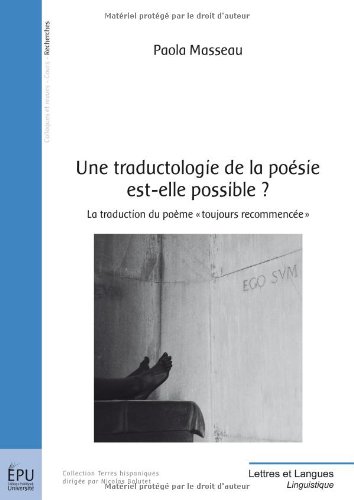 Une  traductologie de la poésie est-elle possible ?