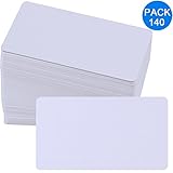 Supla 140 Pcs Business Cards Paper Blank - 3.2