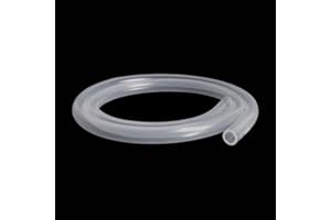 Feelers 10mm ID x 16mm OD High-Strength Silicone Tubing Thick Food Grade High Temp Pure Silicon Tube High Temp Home Brewing Winemaking Silicone Hose Tubing, 3.3ft Length