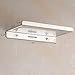 Aothpher Wall Mounted Stainless Steel Bathroom Toilet Phone Holder Shelf,Chrome Mirror Polished and Anti-Slip Style