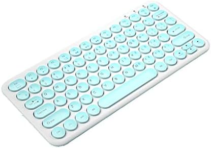 Zmsdt 78 Key Wired USB Mini Slim Keyboard for PC, Computer, Notebook, Laptop, Netbook, Windows 8 7 XP Vista, Black (color : Blue)