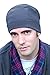 Mens Sleep Cap - 100% Cotton Night Cap for Men (Medium Denim)