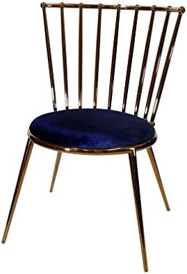 Royal Classic Modern Dining Room Chair Gold Metal Side Chair