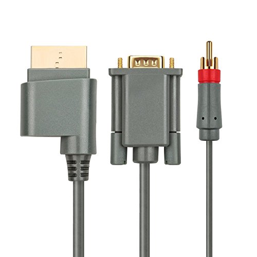 image for TNP Products TNP Xbox 360 VGA Cable Premium Gold Plated High Definitio