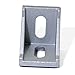 Boeray 10pcs 3030 2 Hole Strong Inside Corner Bracket Gusset for 3030 Series Aluminum Extrusion Profile with Slot 10mm
