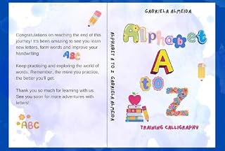 Livro Alphabet A to Z: Training Calligraphy