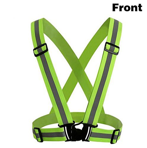 Phantom Fit Best Reflective Safety Vest for Running, Cycling, Working in Low Light - Top Reflective Running Gear