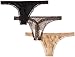 Calvin Klein Women's 3 Pack Bottoms Up Thong Panty