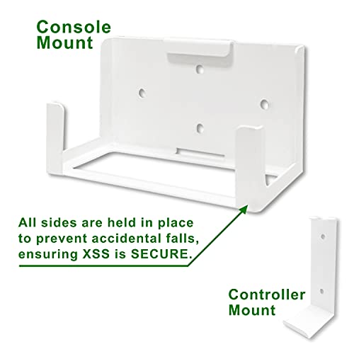 Wall Mount for Xbox Series S (Mount The Console & Accessories on Wall