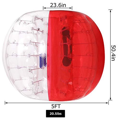 ANCHEER-Inflatable-Bumper-Bubble-Soccer-Ball-Dia-4ft5-ft12m15m-Giant-Human-Hamster-Ball-for-Adults-and-Teens