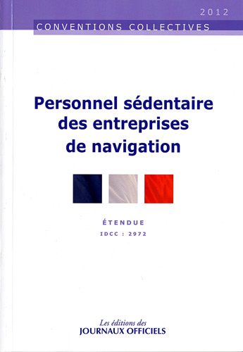 Convention collective nationale, Personnel sédentaire des entreprises de navigation