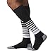 adidas Unisex Team Speed Soccer OTC Sock (1-Pair), Black/White, 9-13