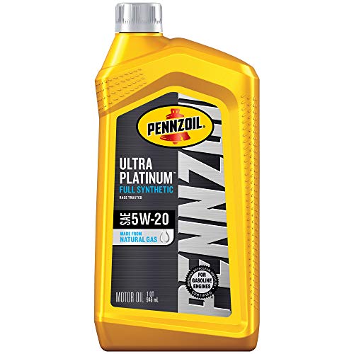 Pennzoil Ultra Platinum Full Synthetic 5W-20 Motor Oil (1-Quart, Single Pack)