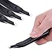 Outus 4 Pieces Magnetic Staple Remover Push Style Remover Easy Staple Remover Tool (Black)