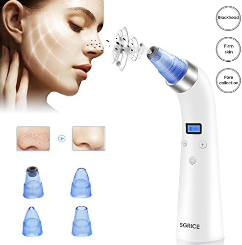 Blackhead Remover - Electric Blackhead Vacuum Suction Remover, Facial Pore Cleanser for stubborn blackheads USB Rechargeable Blackhead Sucker Electric Skin Cleanser Blackhead Extractor Tool Skin Pore
