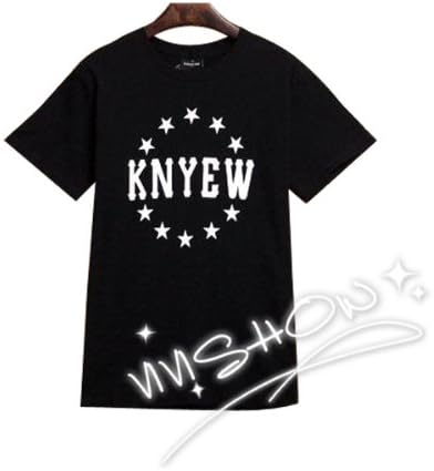 Amazon Knyew07 ナンバープリント Tシャツ Huf Dgk Ssur Pyrex 韓国スター ファッション 韓流グッズ 男女兼用 ヒップホップ L Tシャツ カットソー 通販